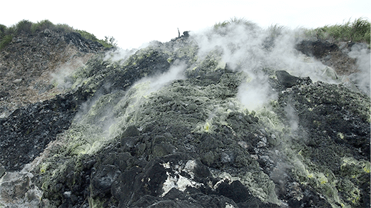 火山發燒了？